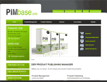 Tablet Screenshot of pimbase.de
